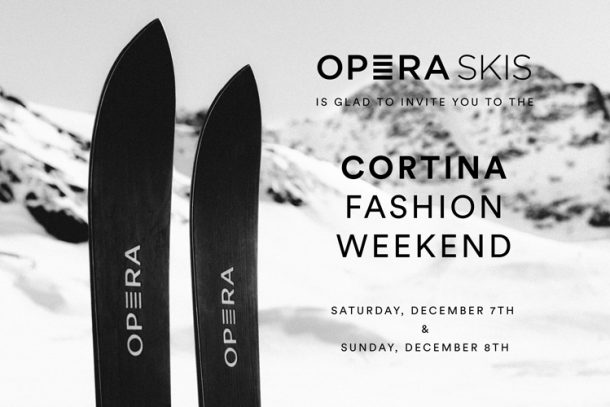 operaskis invitations at the cortina fashion weekend