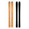 All mountain freeride ski in orange wood | Art96 | OperaSkis